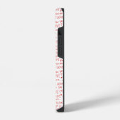 Coque Pour iPhone 14 Paroles romantiques de la Saint-Valentin (Côté gauche)