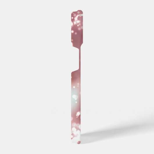 Coque Pour iPhone 14 Parties scintillant or rose (Côté droit)