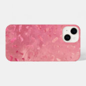 Coque Pour iPhone 14 Parties scintillant or rose Rose (Verso Horizontal)