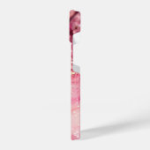 Coque Pour iPhone 14 parties scintillant rose (Côté gauche)