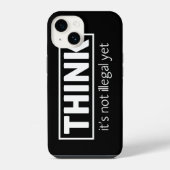 Coque Pour iPhone 14 Pas illégal (Verso)