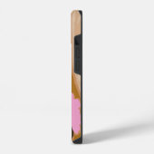 Coque Pour iPhone 14 Passion Pourpre (Côté gauche)