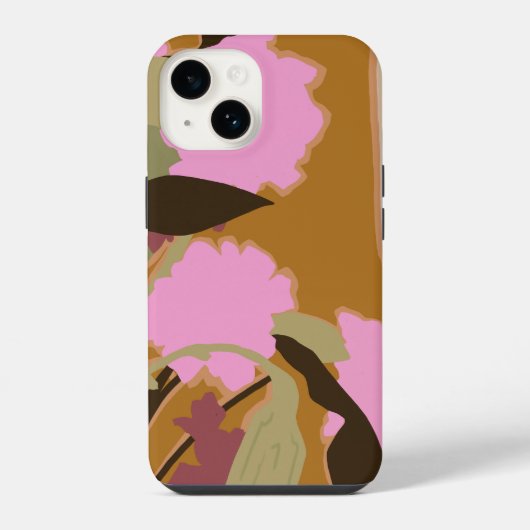 Coque Pour iPhone 14 Passion violette (Verso)