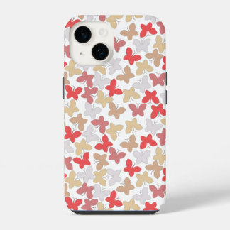 Coque Pour iPhone 14 Pastel Motif papillon
