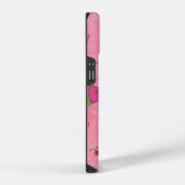 Coque Pour iPhone 14 Pastèque rose et coccinelles (Côté droit)
