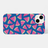 Coque Pour iPhone 14 Pastèque tropicale (Verso Horizontal)