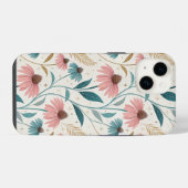 Coque Pour iPhone 14 Pattern Echineceas Glitter (Verso Horizontal)