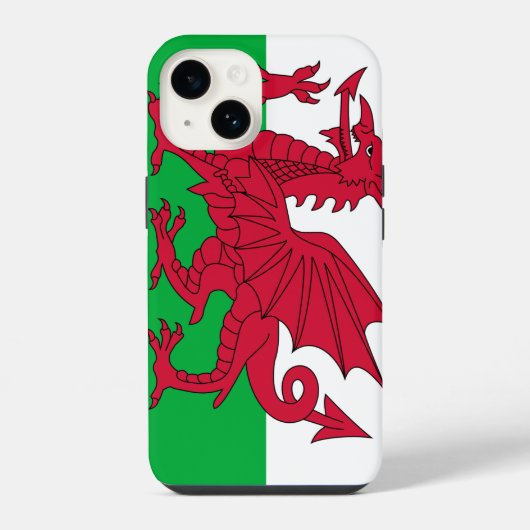 Coque Pour iPhone 14 Pays de Galles (Verso)