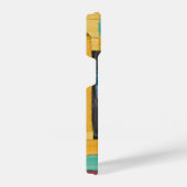 Coque Pour iPhone 14 Paysage Abstrait vibrant (Côté droit)