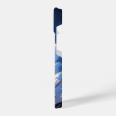 Coque Pour iPhone 14 Paysage animé venteux (Côté gauche)