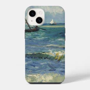 Coque Pour iPhone 14 Paysage marin de Van Gogh à Saintes Maries de la M