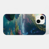 Coque Pour iPhone 14 Paysage pittoresque Quatre (Verso Horizontal)