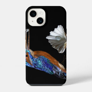 Coque Pour iPhone 14 PÊCHEURS, COQUILLE DE MER ET PEARL Electric Blue,