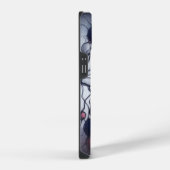 Coque Pour iPhone 14 Perception oculaire neurographique abstraite (Côté droit)