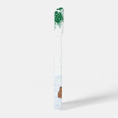 Coque Pour iPhone 14 Père Noël avec Renard de lapin et écureuil (Côté droit)