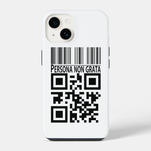Coque Pour iPhone 14 Persona non grata (Verso)