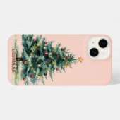 Coque Pour iPhone 14 Personalized aesthetic Christmas Phone Case (Verso Horizontal)