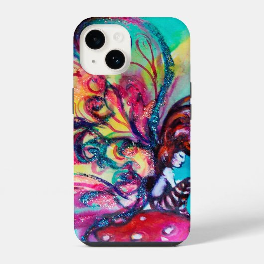 COQUE POUR iPhone 14 PETIT ELF DE CHAMPIGNONS (Verso)