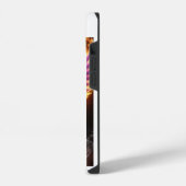 Coque Pour iPhone 14 "Phoenix Rising: une danse de flammes" (Côté gauche)