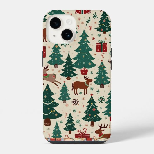Coque Pour iPhone 14 phonecase de noël (Verso)