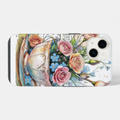 Coque Pour iPhone 14 phonécase florale (Verso Horizontal)