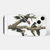 Coque Pour iPhone 14 Pic Audobon à bec d'ivoire (Verso Horizontal)