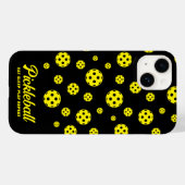 Coque Pour iPhone 14 Pickleball Coque-Mate iPhone 14 Coque (Verso (horizontal))