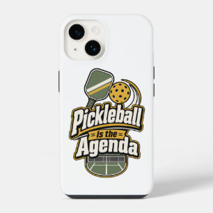 Coque Pour iPhone 14 Pickleball Est à l'Ordre du Jour Cadeau Pickleba