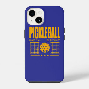 Coque Pour iPhone 14 Pickleball Spirit - Laissez Tout Sur La Cour
