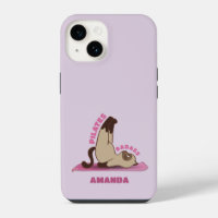 Pilates Badass entraînement Kitty Cat Téléphone Ca