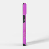 Coque Pour iPhone 14 Pink Boho minimalist Ephemera (Côté droit)