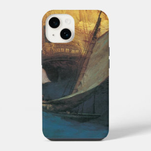 Coque Pour iPhone 14 Pirate Vintage, Attaque d'un galion par Howard Pyl
