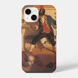 Coque Pour iPhone 14 Pirates Vintage, Combat d'épée du capitaine par NC