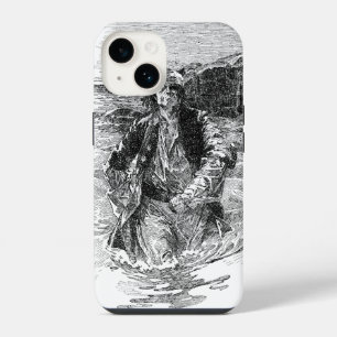 Coque Pour iPhone 14 Pirates Vintage, Sir Henry Morgan dans l'Océan