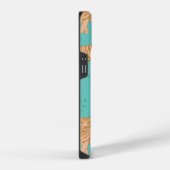 Coque Pour iPhone 14 Pistes de tigres (Côté droit)