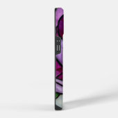 Coque Pour iPhone 14 Pivoine Violette Teintée  (Côté droit)