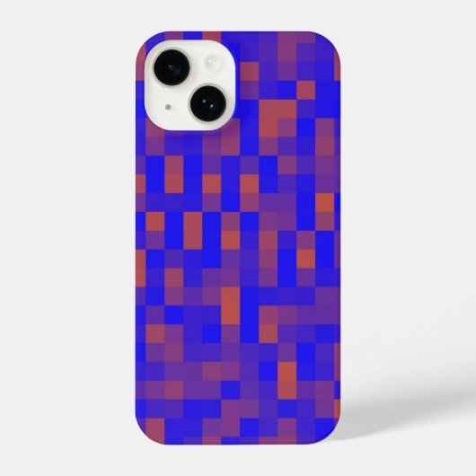 Coque Pour iPhone 14 Pixels (Verso)
