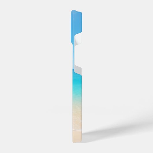 Coque Pour iPhone 14 Plage cool Blue Tropical (Côté gauche)