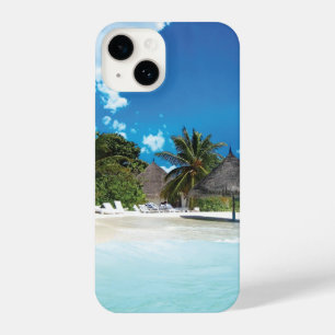Coque Pour iPhone 14 Plage exotique