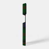 Coque Pour iPhone 14 Plaid bleu vert tartan Park (Côté droit)