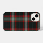 Coque Pour iPhone 14 Plaid de Noël Cosy (Verso Horizontal)