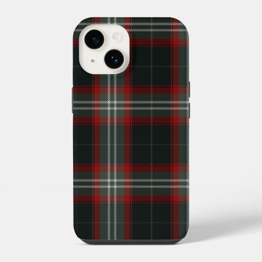 Coque Pour iPhone 14 Plaid de Noël Cosy (Verso)