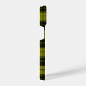Coque Pour iPhone 14 Plaque noire jaune tartan MacLachlan (Côté droit)
