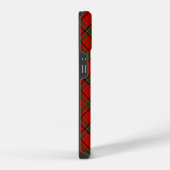Coque Pour iPhone 14 Plaque rouge vert tartan MacNicol (Côté droit)