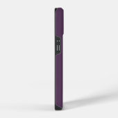 Coque Pour iPhone 14 Plum, couleur solide, (Côté droit)