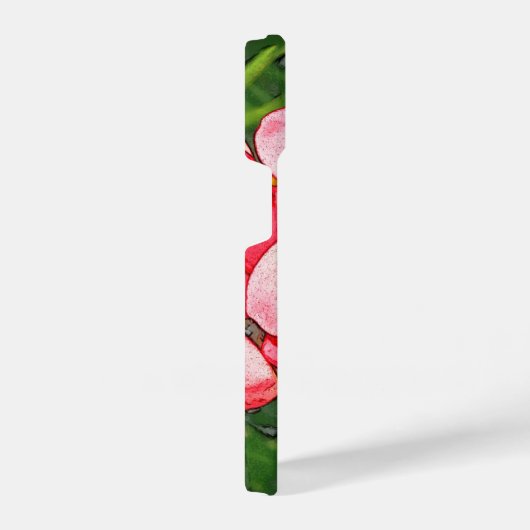 Coque Pour iPhone 14 plumérie (Côté droit)