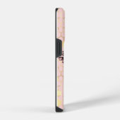 Coque Pour iPhone 14 Plus Abeille Rose (Côté droit)