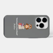 Coque Pour iPhone 14 Plus "Abri pour une bonne lecture !" Référencement (Verso Horizontal)