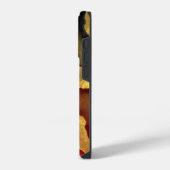 Coque Pour iPhone 14 Plus Agate dorée Abstraite (Côté gauche)