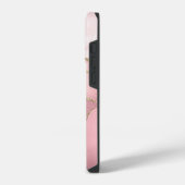 Coque Pour iPhone 14 Plus Agate rose et or (Côté gauche)